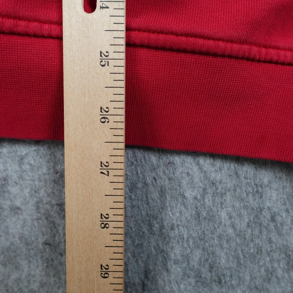 Nike Jordan Hoodie Men Small Red Crossover Dri Fit Jumpman Pullover Sport FV8606